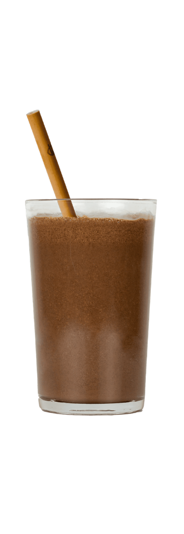 Frappé chocolat boisson glacée cacao