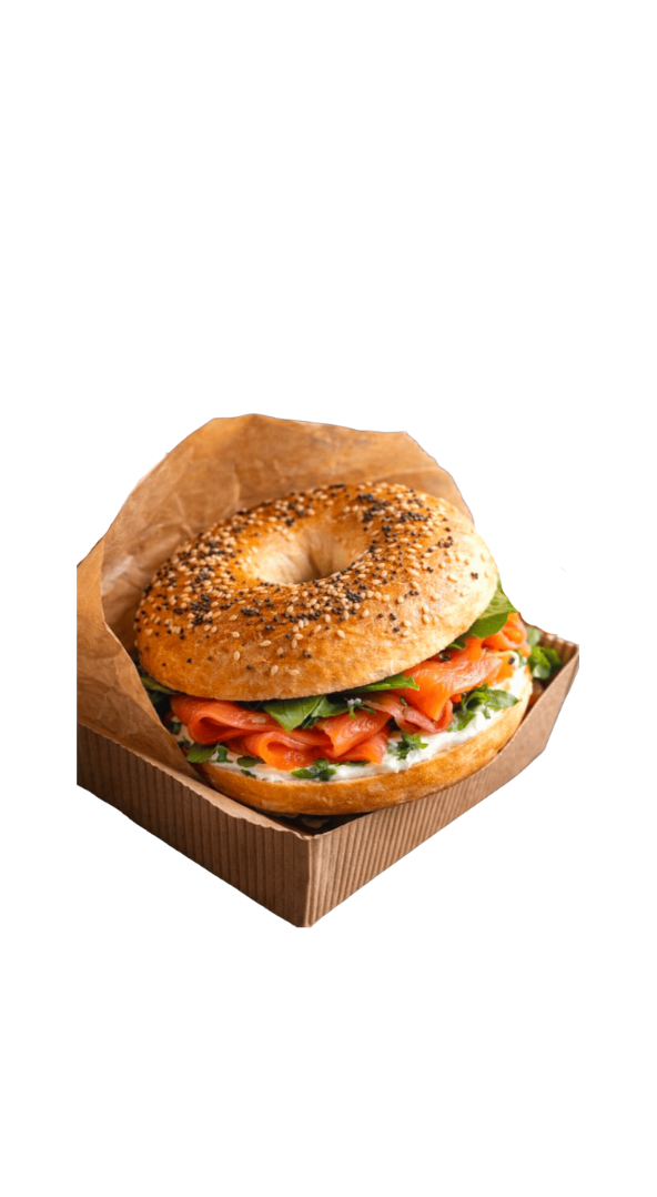 Bagel sésame pain pré-tranché à garnir