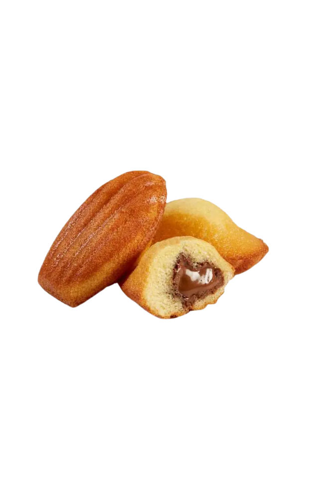 Madeleine Fourrée Chocolat Noisette