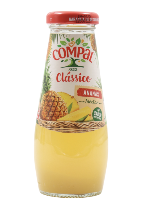 jus compal ananas bouteille verre 20cl