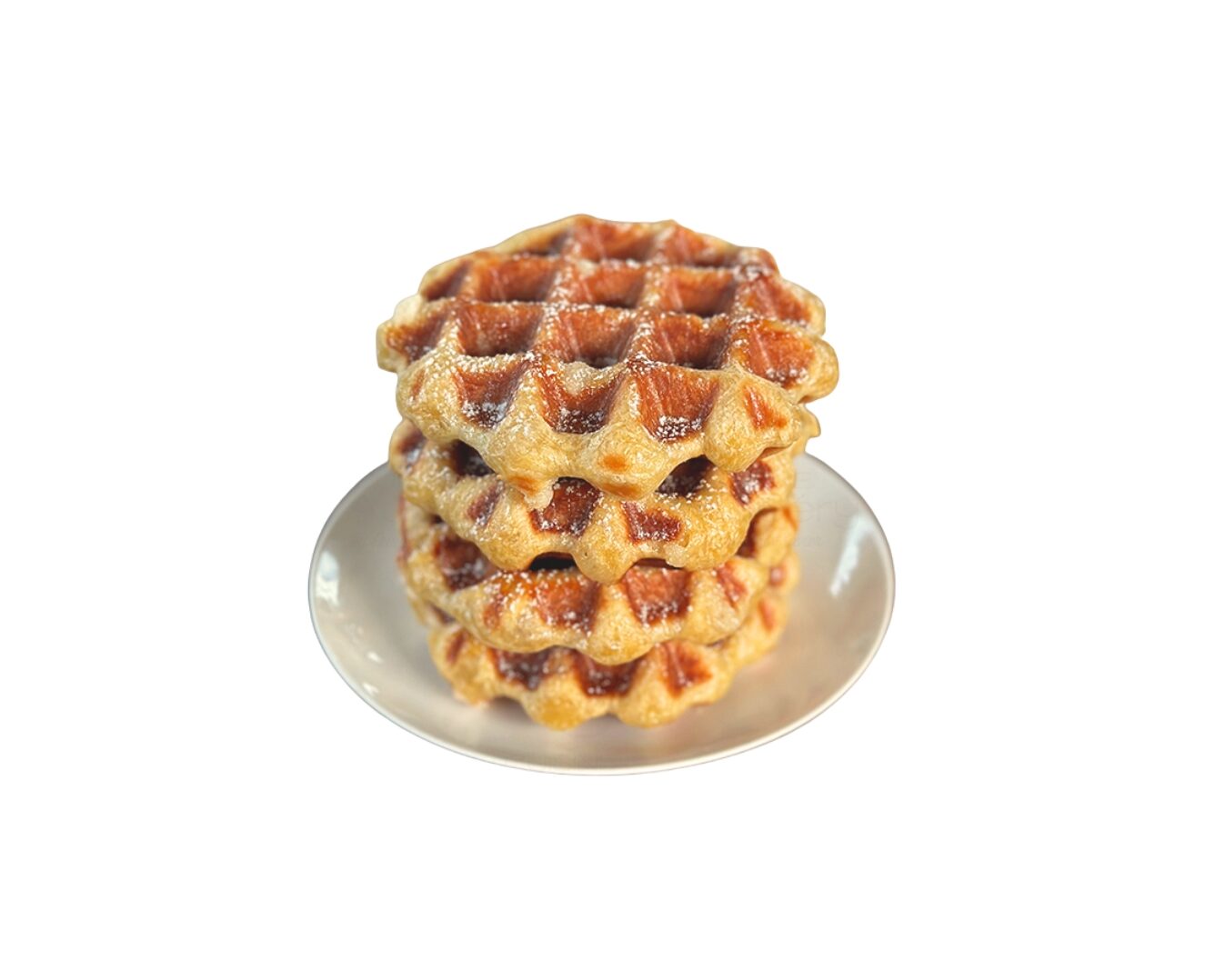 Gaufre de Liège moelleuse au sucre perlé